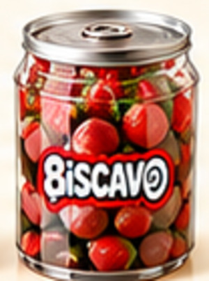 Illustration of the BISCAVO Chocolate Strawberries can